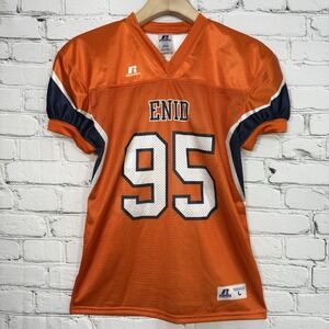 Russell Athletic Youth Sublimated Football Jersey Size L Z Route Concept Y2K #95
